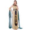 Greek Queen Cosplay Costume Medieval Egypt Cleopatra Dress Myth Goddess Carnival Dress Role Play Egyptian Women Cosplay Costumes