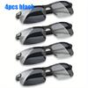 1/2/4/8Pcs Night Vision Men Women Sunglasses Day Night Driving Eyewear Outdoor Sports PC Frame Women Fashion Sun Glasses