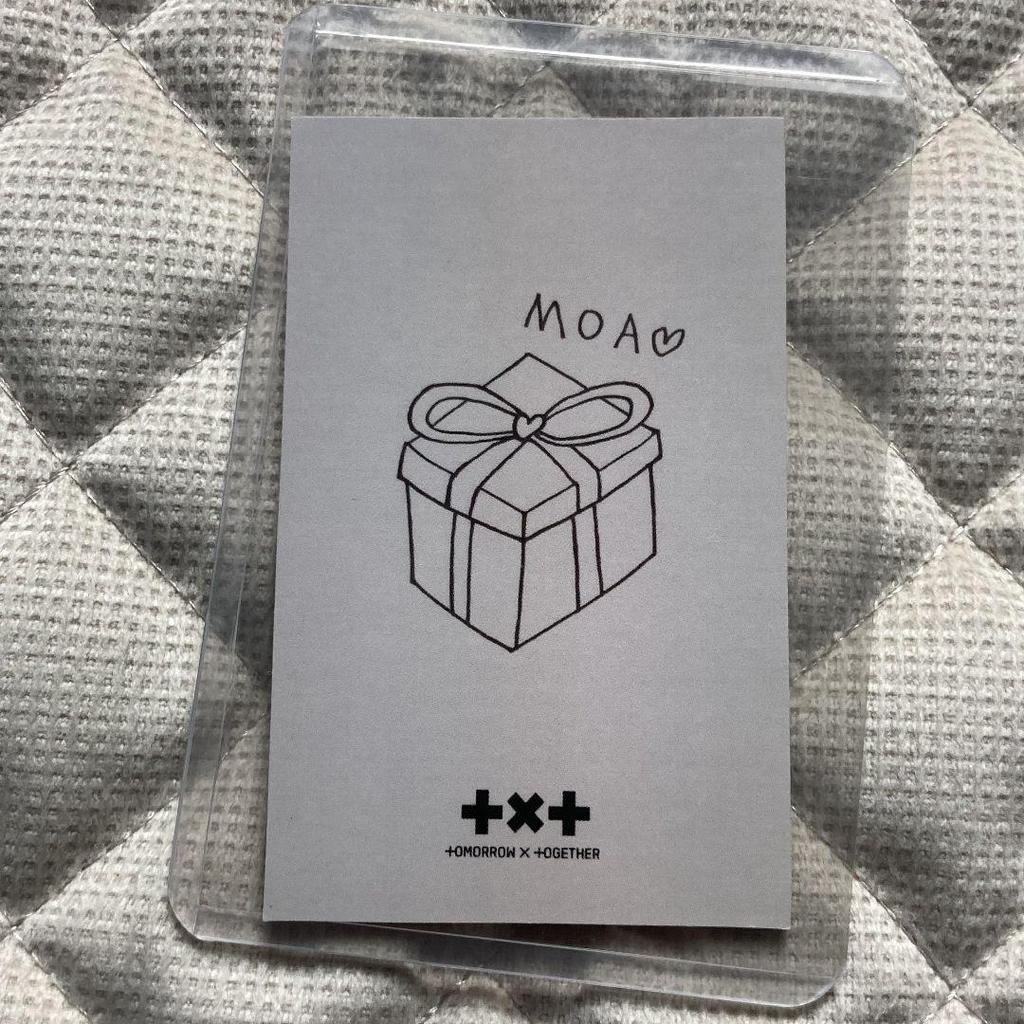 [USED] TXT Gayo Daejeon SBS Pre-Recorded Hueningkai Sanok Trading Card