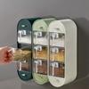 Настенная подвесная коробка для приправ, бытовой комбинированный набор, герметичная, влагонепроницаемая коробка для хранения приправ без запаха, кухонные принадлежности