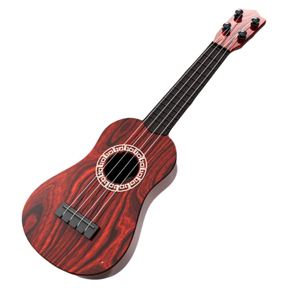 4 Strings Simulated Guitar Toy Educational Toy Musical Instrument  Play Activity