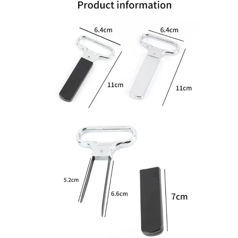 Two-Pronged Cork Puller Wine Opener Professional Red Wine Champagne Sparkling Wine Bottle Stopper Sealer Bar Accessory 5