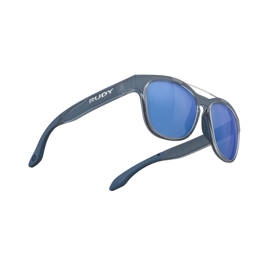 RUDYPROJECT Спортивные солнцезащитные очки Ледяной синий Металл Лазерно-синие линзы 52мм Spin Air 59 Матовый/Мульти Ширина SP593953-0000