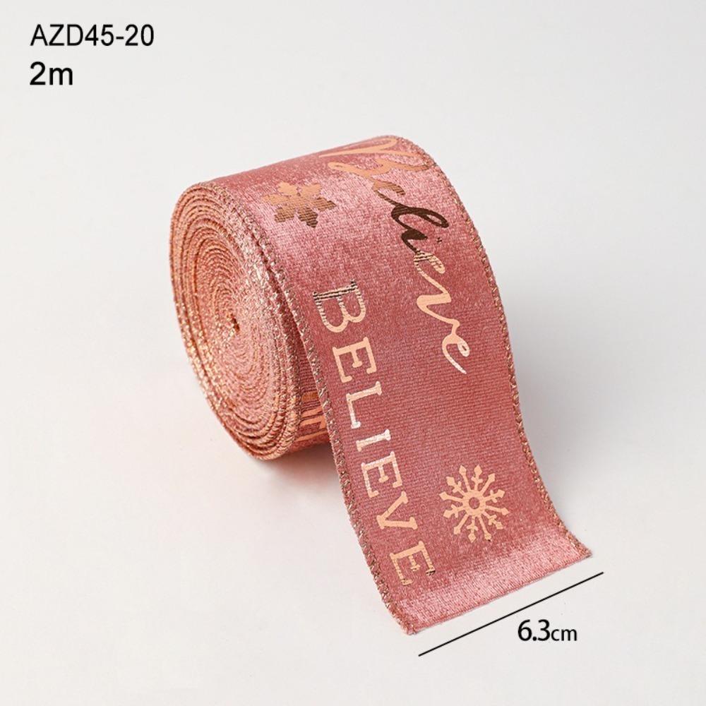 Сделай сам Тканевая лента-завиток Рождественский подарок Мешковинная лента Новая рождественская лента