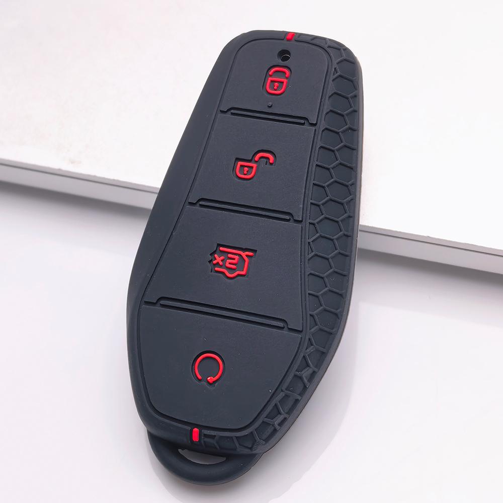 Новый Модный Силиконовый Держатель Чехол для Ключей Для Byd Atto 3 Han Ev Dolphin Song Pro Max Tang Dm Yuan Dolphin E2 Qin Plus Чехол для Автомобильного Ключа