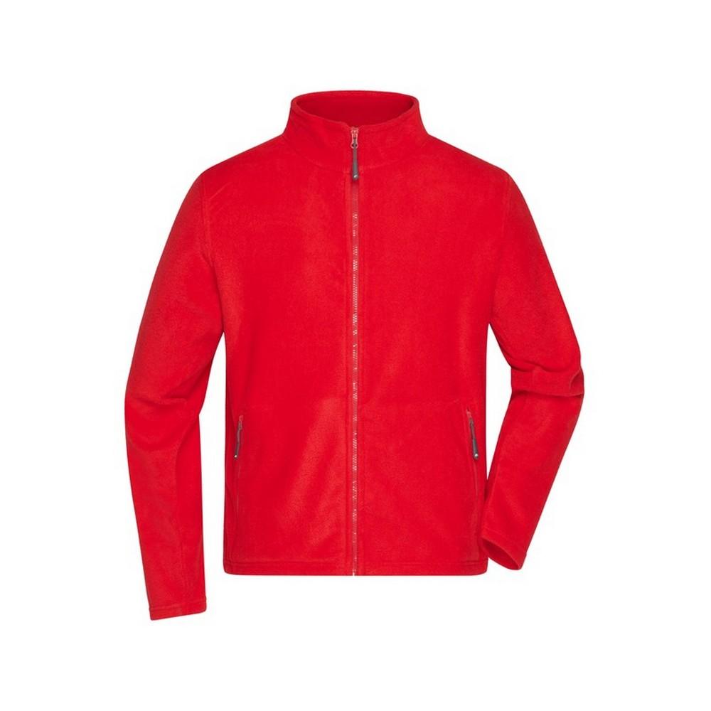James and Nicholson Mens Fleece Jacket