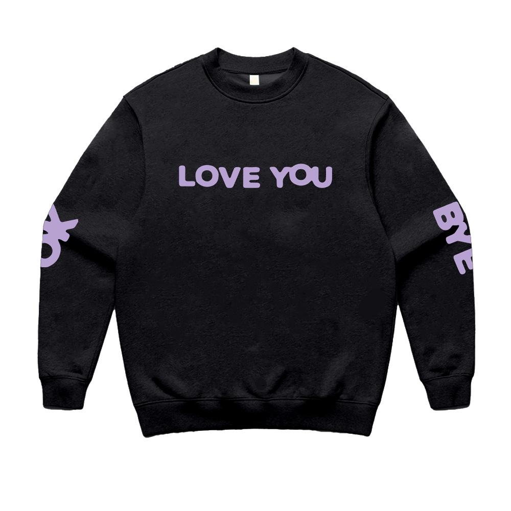 Okay Love You Bye Long Sleeve T-Shirt Olivia Dean Round-neck Long Sleeve Clothing Women Men Fashion Autumn Winter Sweatshirt Y2k