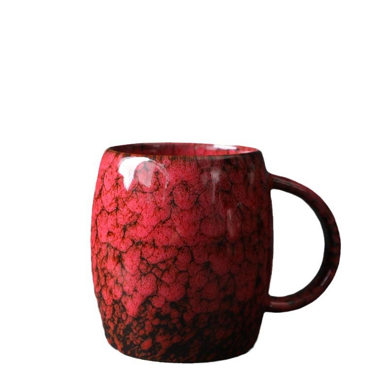 Керамическая чашка для замены печи, большая емкость для домашнего хозяйства, керамическая чашка для подарков, чашка для молока, кофейная чашка