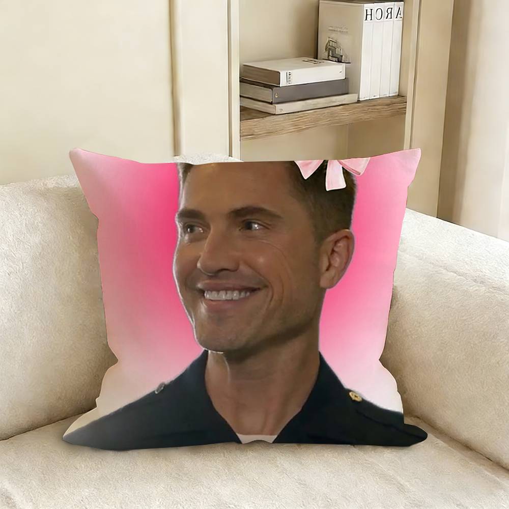 TTim BBradford CCoquette The RRookie Pillow Cover Sofa Cushion Cover Home Room Decoration Children Gift