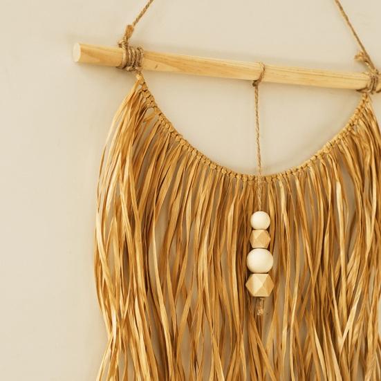 Creative Bohemian Pendant Beautifully Attractive Decorative Elegant Raffia Living Room