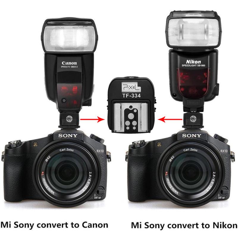 Адаптер для обуви TF-334 для преобразования камеры Sony Mi A7 A7RII A7II в Canon Nikon Yongnuo вспышку