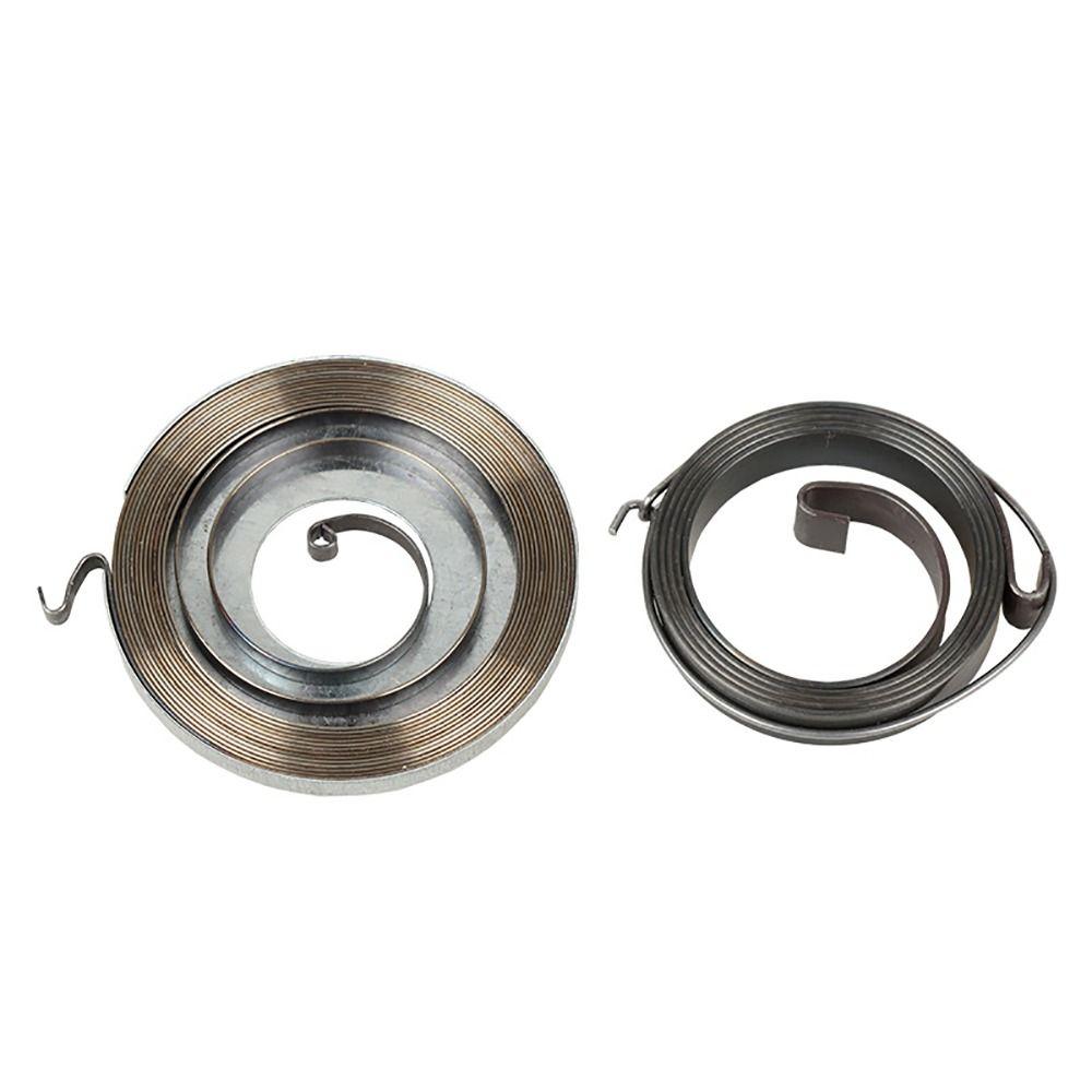 1Pcs New Starter Spring Chain Chain Saw Spring Iron Disc Parts Starter Pulling Plate Spring Gasoline Easy To Rise 5200/5800