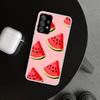 Летний Фруктовый Чехол-Бампер Арбуз для Samsung Galaxy A12 A22 A32 A52 A72 A02S A51 A50S A31 A20S A10S Note 20 Ultra 10 Plu