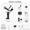 Ручной стабилизатор Zhiyun CRANE 4 Combo