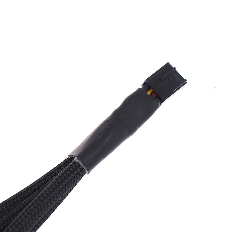 Pwm Fan Splitter 4Pin Adapter Cable 1 To 1 2 3 4 Computer Cpu Fan Splitter Cable