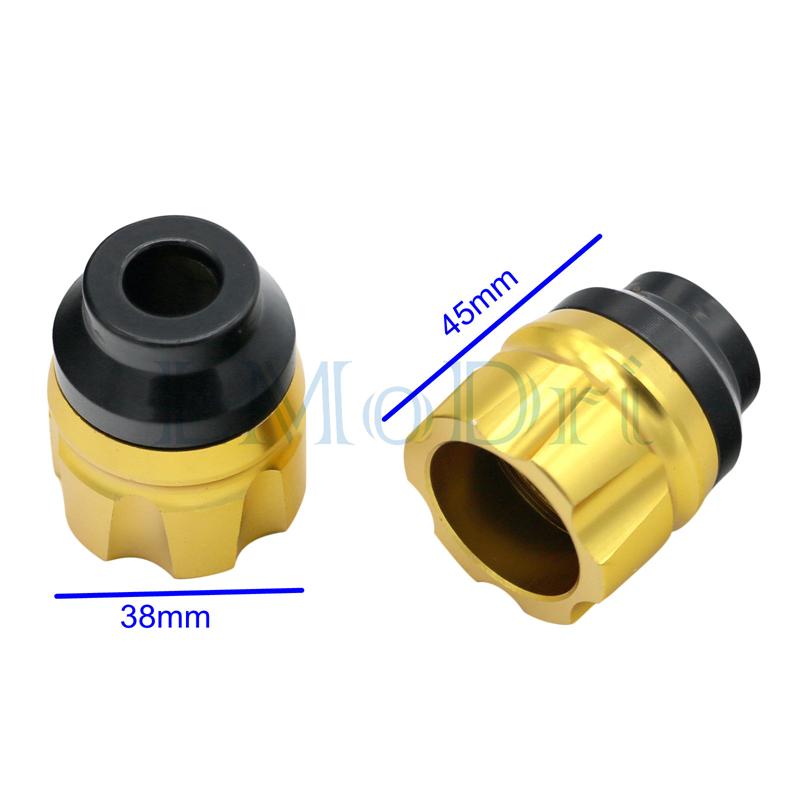 LMoDri универсальная мотоциклетная амортизирующая чашка, передняя вилка, ползунки, Crash Pad для Yamaha Honda Kawasaki Suzuki