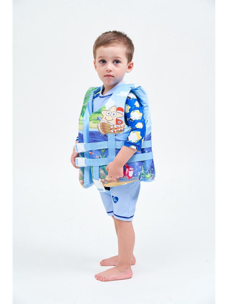 Детский спасательный жилет из пеноматериала с высокой плавучестью, идеально подходит для обучения плаванию