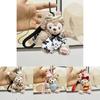 Adorable Fox Plush Doll Keychain For Girls Soft Pp Cotton Cute Stuffed Animal