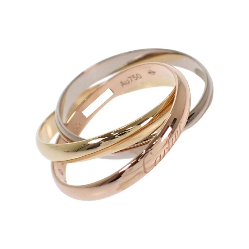 CARTIER  B4235155 #15(JP Size) ring gold K18 yellow gold/K18 Pink Gold mens