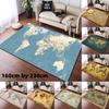 Map Carpet  Kitchen Mats for Floor Play Aera Mat Picnic Mat Camping Cushion Floor Mat  Living Room Rug Game Area Mat Room Decor