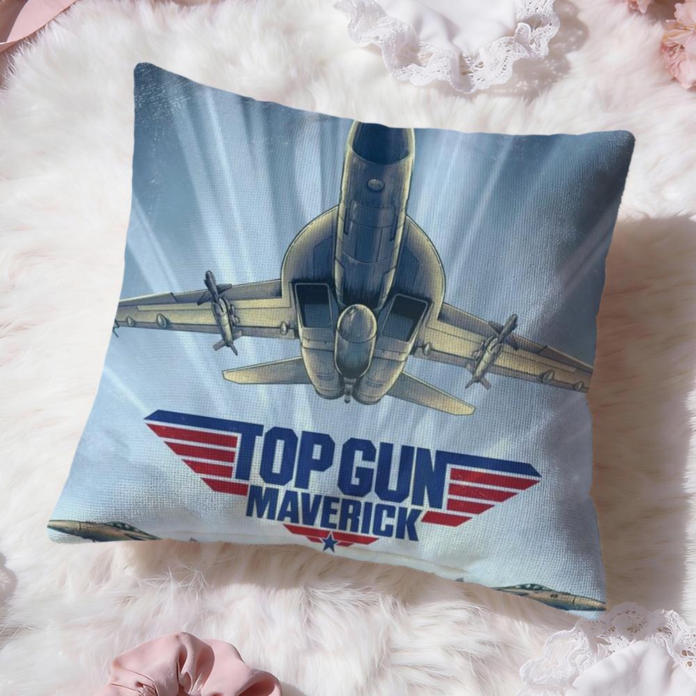 Классический Фильм T-Top GunS Наволочка Премиум Комфорт Двусторонняя Наволочка - Дизайн "Два в Одном" для Любой Комнаты и Салона Автомобиля