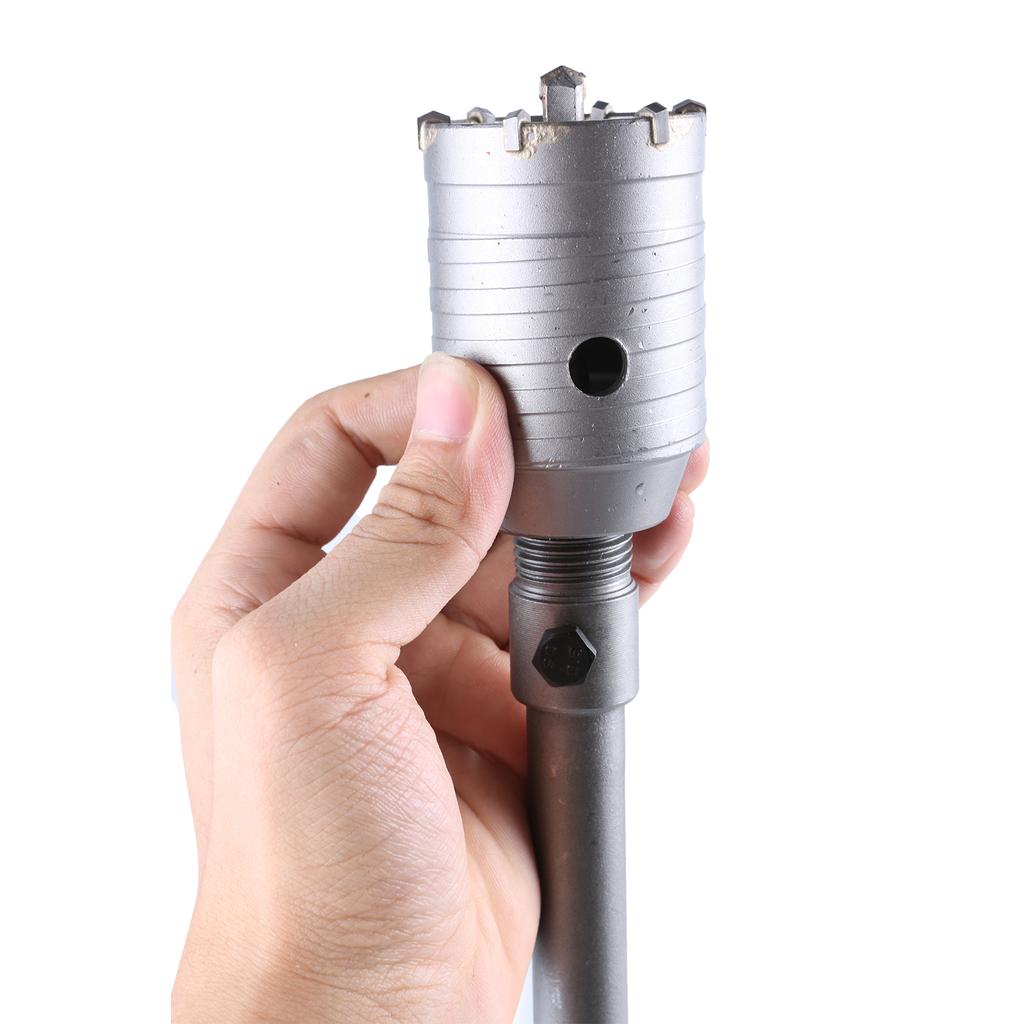 Набор кольцевых пил для сверления стен по бетону 30 40 50 65 мм (1-3/16"-2-9/16") Комплект кольцевых пил для каменной кладки для бетона, цемента, кирпича, камня