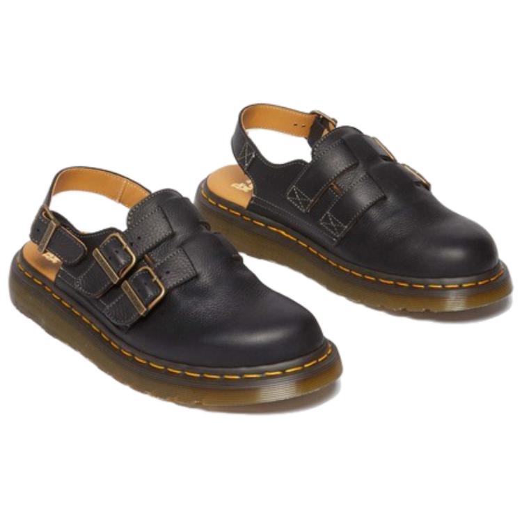 Dr. Martens Minimalist Versatile Comfortable Low-Top Casual Shoes Unisex Casual Shoes Black 31476001