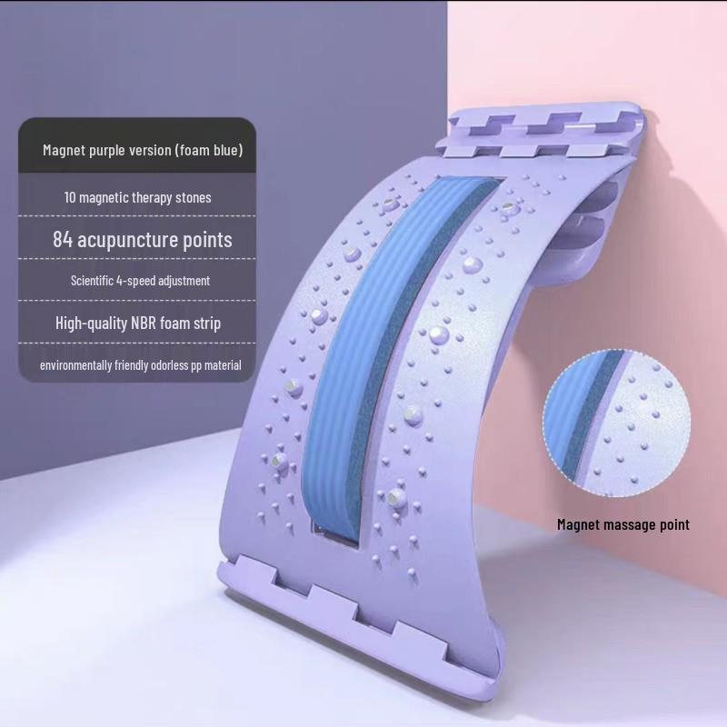 Регулируемая поясничная успокаивающая доска и массажер для талии