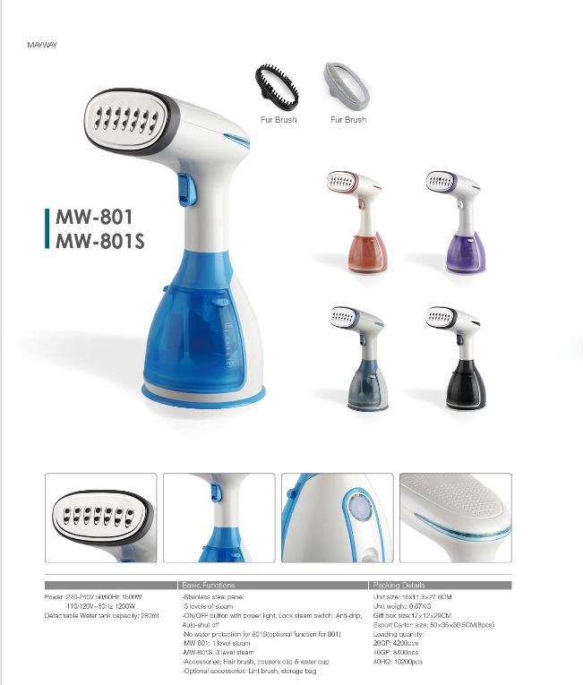 Портативный паровой утюг двойного назначения: Компактный ручной утюг для домашнего использования