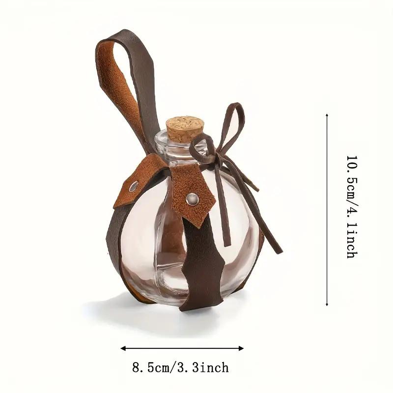 Steampunk Leather Phone Bag - Medieval Belt Accessory for Renaissance Cosplay