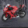 1/12 YAMAHA YZF-R1 Модель гоночного мотоцикла из сплава Литая модель уличного спортивного мотоцикла Имитация звука и света Игрушки для детей Подарок