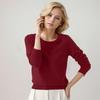 Pullover Sweaters For Women Round-neck Classic Long Sleeve Breathable Loose Soft Cozy Knitted Sweater Tops