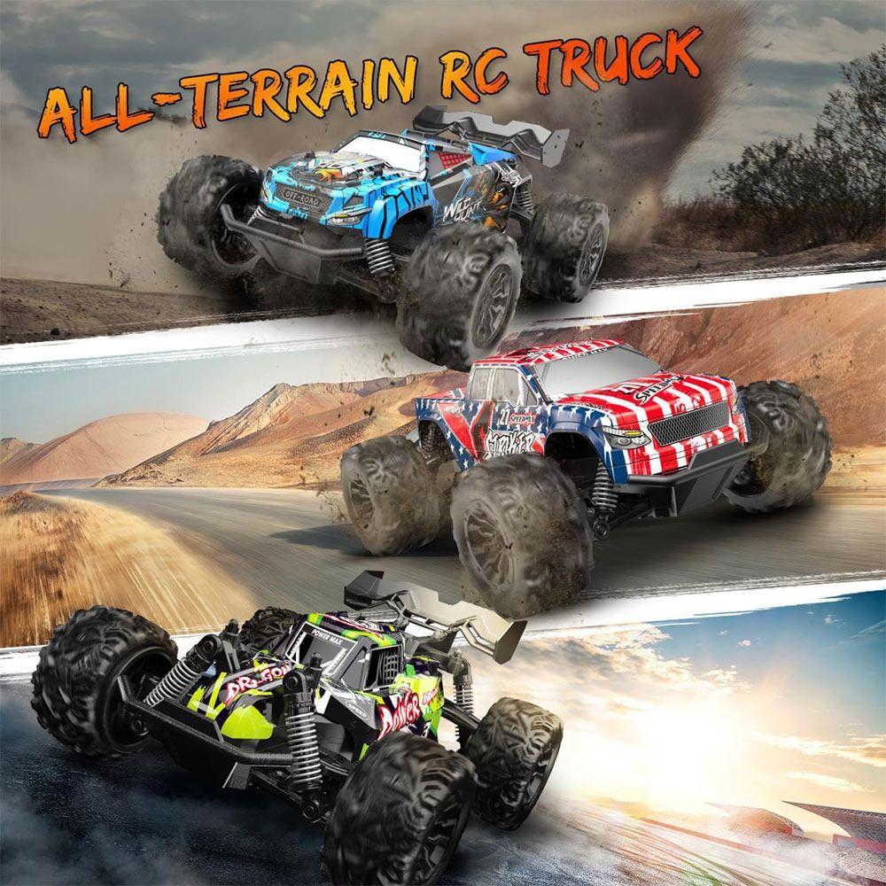 20KM/H Remote Control Racing Cars 2.4G Rock Crawler Hobbies 2.4G Alloy RC Car Toy Gift