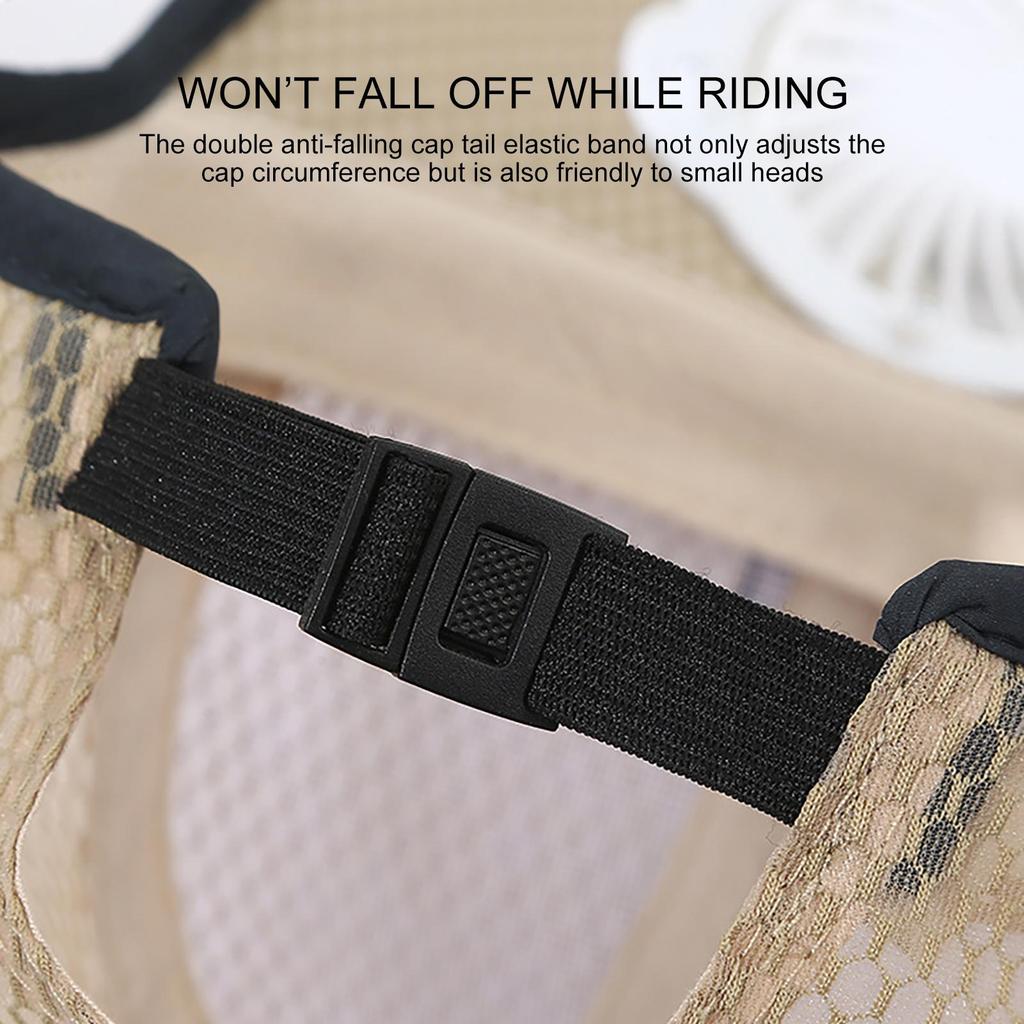 Дышащая шляпа от солнца с солнечным вентилятором, шляпа для защиты от солнца на открытом воздухе, бейсболки с USB-перезаряжаемым вентилятором, летние солнцезащитные шляпы