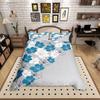 Homewish Cartoon Chic Flower Duvet Cover Set,Outer Space Planet Jungle Mushroom Bedding Set,Dreamy Stars Moon Bed Set