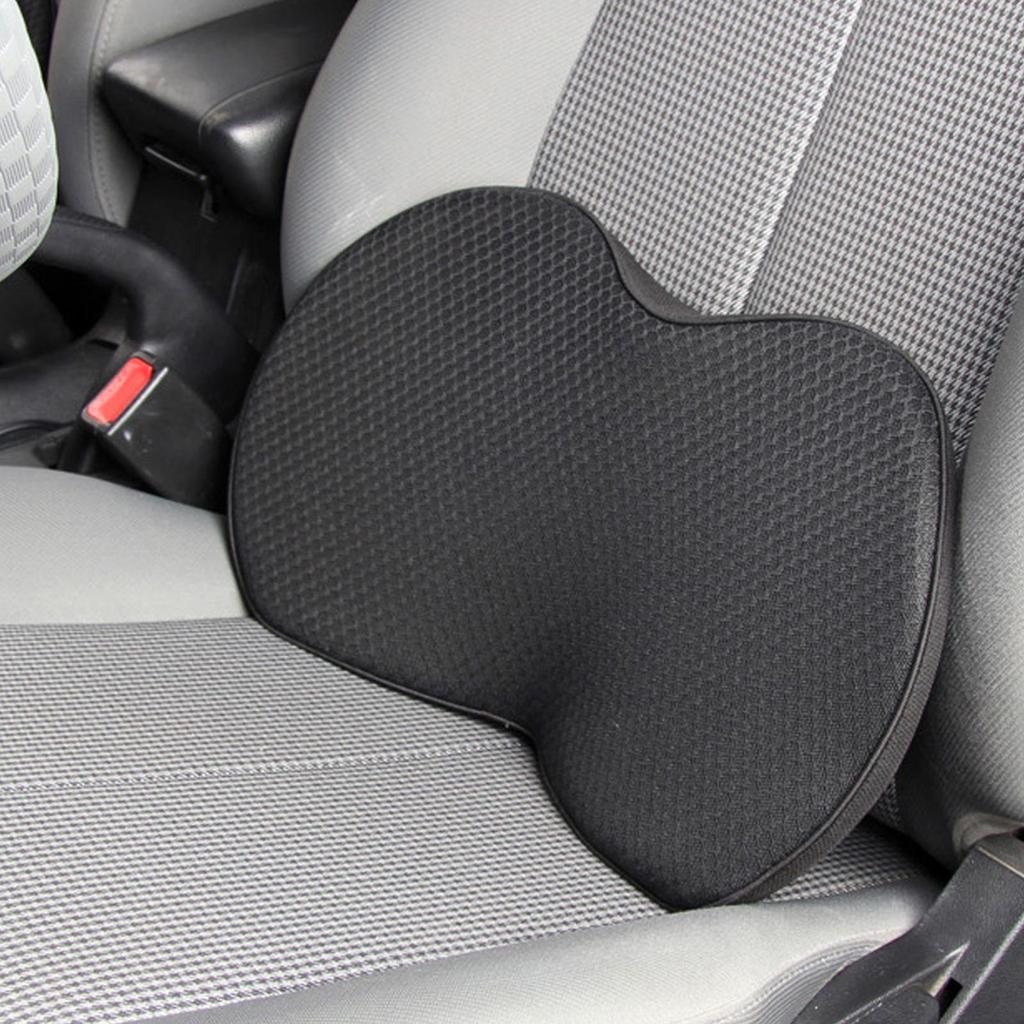 2 In 1 Multifunctional Car Seat Cushion With Memory Foam And Lumbar Support Memory Foam Car Seat Pad Breathable Driver Seat Pad
