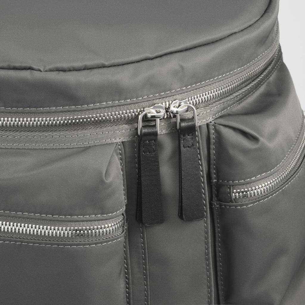 Рюкзак размера A4, отделение для ПК 20 л 750 г, переработанный нейлон, черный, черный [Orobianco] [Оригинал], мужской "TATTICA" 13,3 дюйма, № 92945