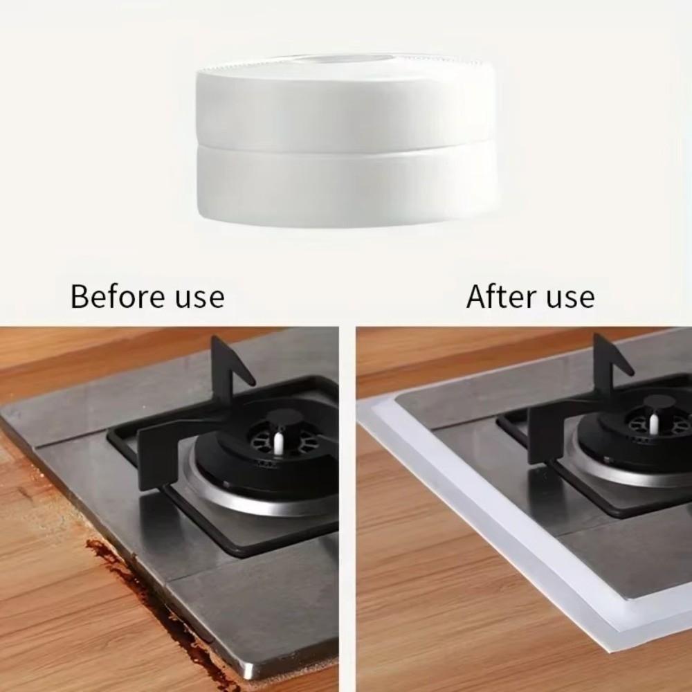 Уплотнительная лента ПВХ, Лента-герметик, Самоклеящаяся лента, Водонепроницаемая лента для края столешницы