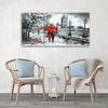 Three Piece Picture Canvas Print London Walk Big Ben