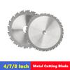 1 шт. Диск для резки металла 4"/7"/8" 20T 32T 48T Диск для циркулярной пилы для алюминия, железа, стали, резки металла, твердосплавный пильный диск
