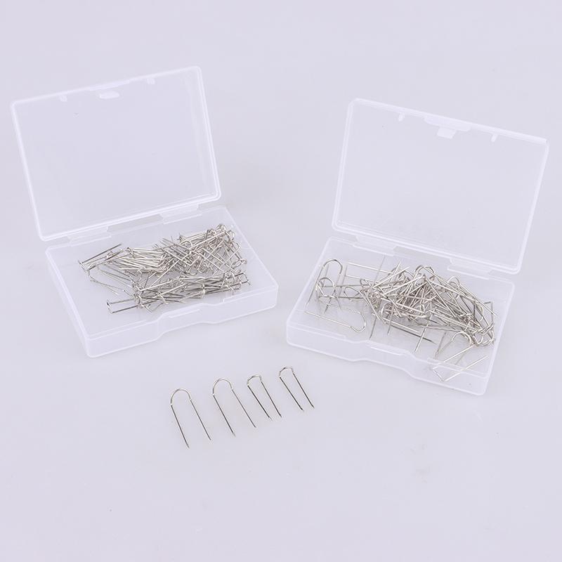 50 шт. металлических булавок, серебряных U-образных булавок для демонстрации ювелирных изделий, одеяла, аппликации, портнихи