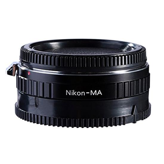 Concept Lens Mount Adapter lens to Minolta A compatible lens with infinity focus correction K&F KF-NFA (Nikon F-mount A/Sony conversion), lens.