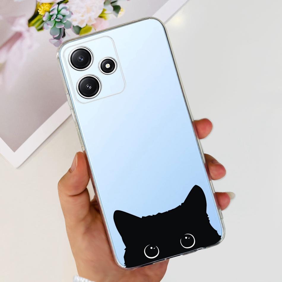 Чехол для Xiaomi Redmi 12 5G 2023 Redmi 12 5G Элегантный узор Мягкий силикон ТПУ Задняя крышка телефона Для Redmi 12 5G Глобальный