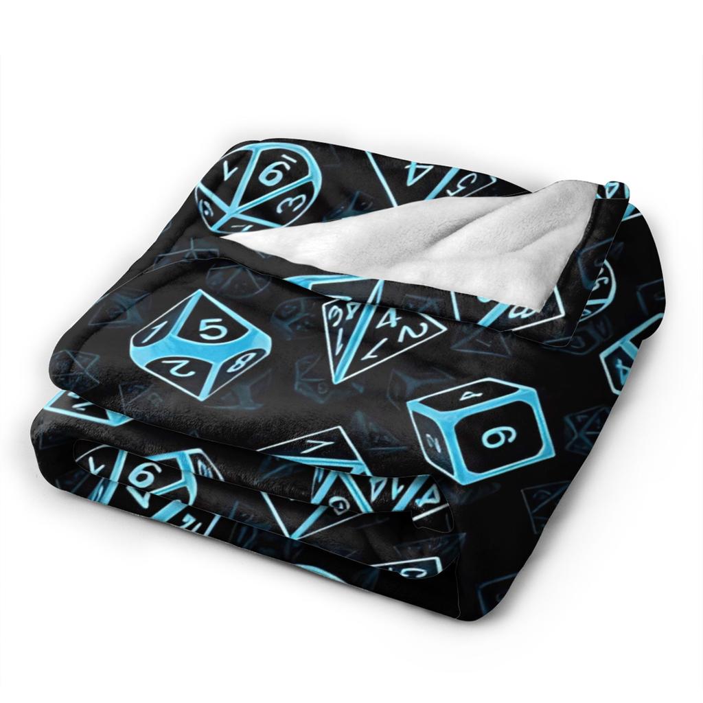DND D&D Dragon Retro Plush Blanket Child Flannel Throw Blanket For Outdoor Super Soft Custom DIY Quality Bedspread Gift