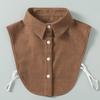 Vintage Classic Cotton Shirt Fake Collar Clothes Accessories Blouse False Collar Lapel
