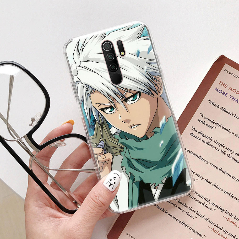 Чехол DT31 Bleach Anime для Samsung A04 A14 A23 A34 A54 M23 M33 M52 M53 Realme 10 9 C30S C35 C55 VIVO Y02S Y21 Y33S Y51 X80 Pro Прозрачный чехол