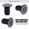 Риск горный велосипед удобный руль резиновые ручки ручки на конце руля (Округлять)