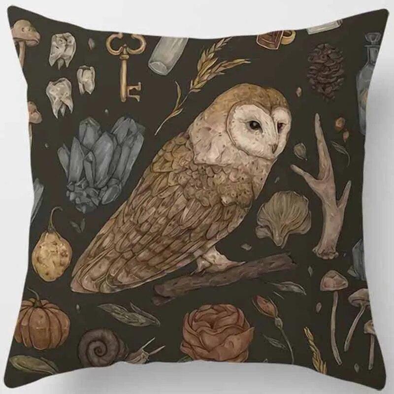 Серия мультфильмов о животных и растенияхЧехлы для дивановОфисная наволочкаУкрашение из цветов персикаРадуга НаволочкаУкрашения для дома