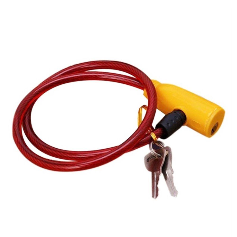 Portable Hot Steel Chain Security Bike Cable Anti-Theft Scooter Safety Bicycle Lock Cycling