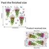 Flower & Butterfly Wall Sticker Multicolor Beautifual Decals Removable Mural Art  Home Decoration